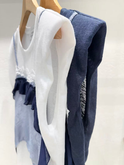 韓國直送Aria Lace Layered Top