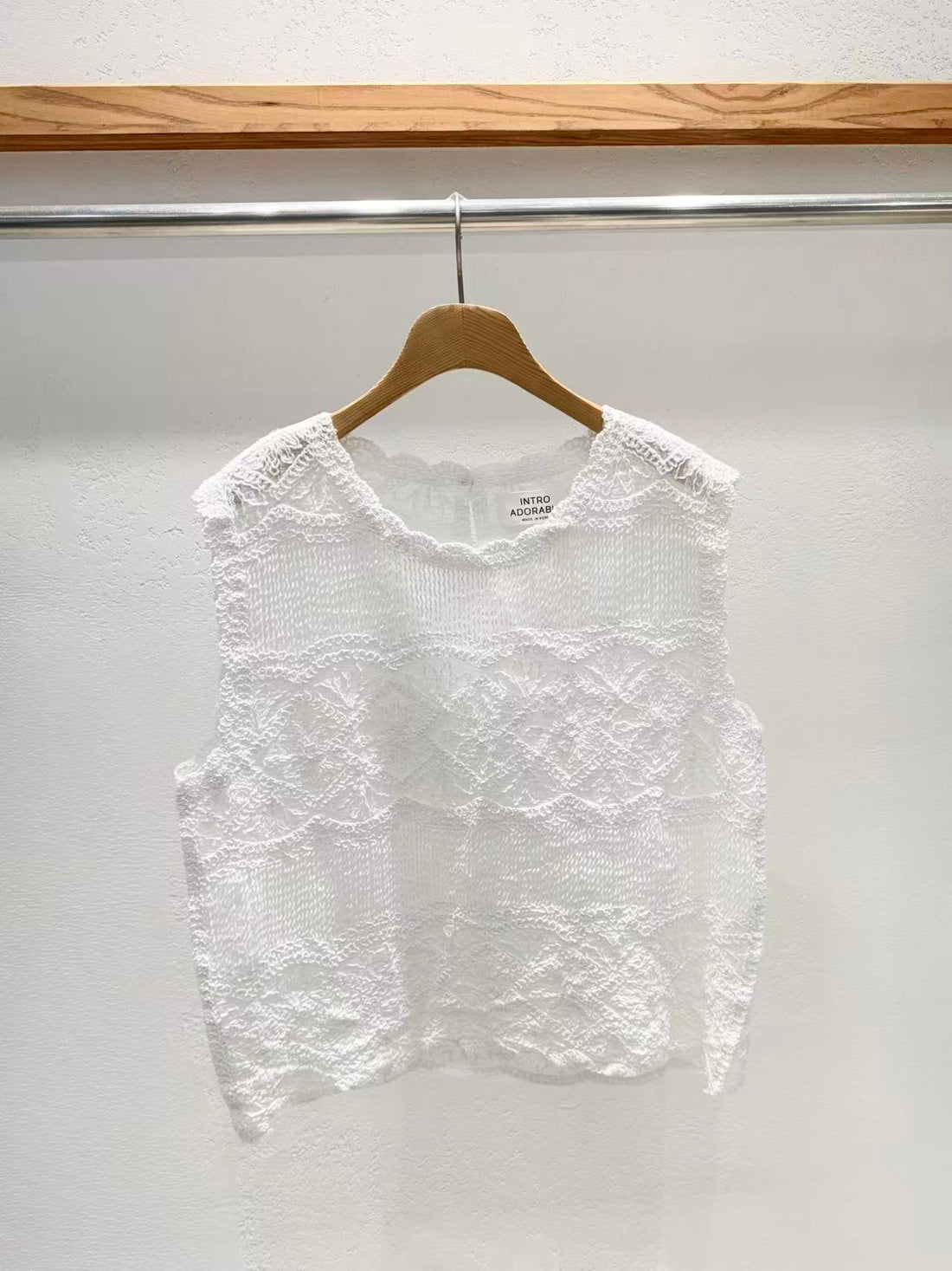 韓國直送Aria Lace Knit Vest