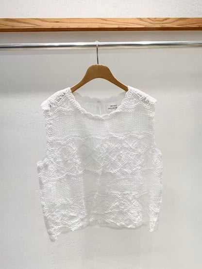 Korea Direct Aria Lace Knit Vest