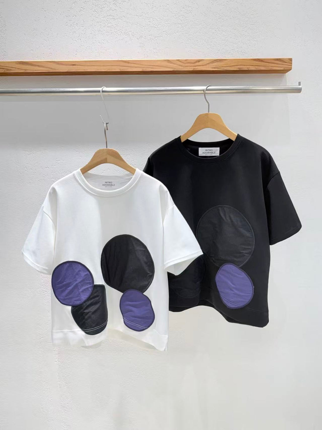 韓國直送Abstract Orbit Oversized Tee