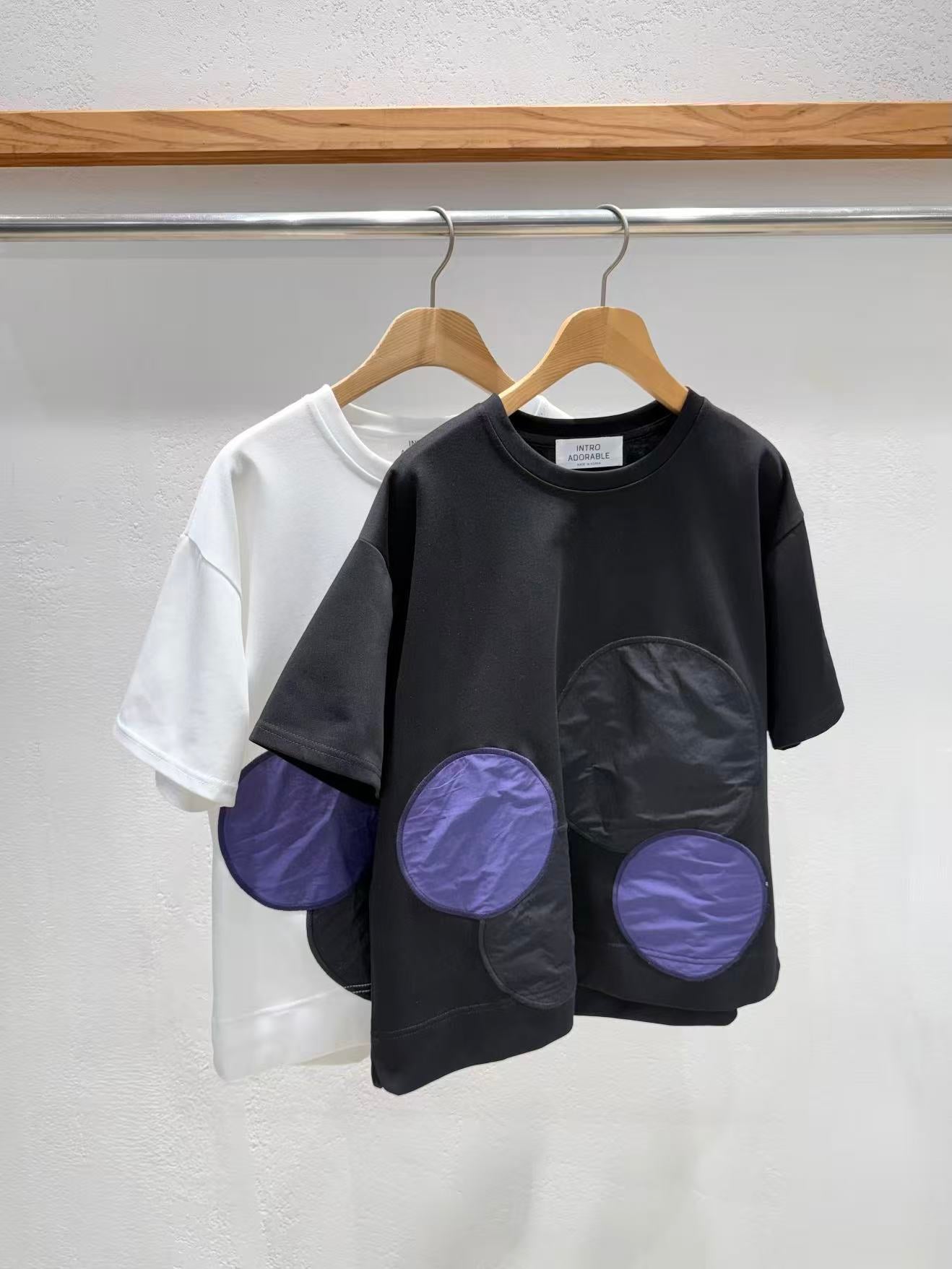 韓國直送Abstract Orbit Oversized Tee