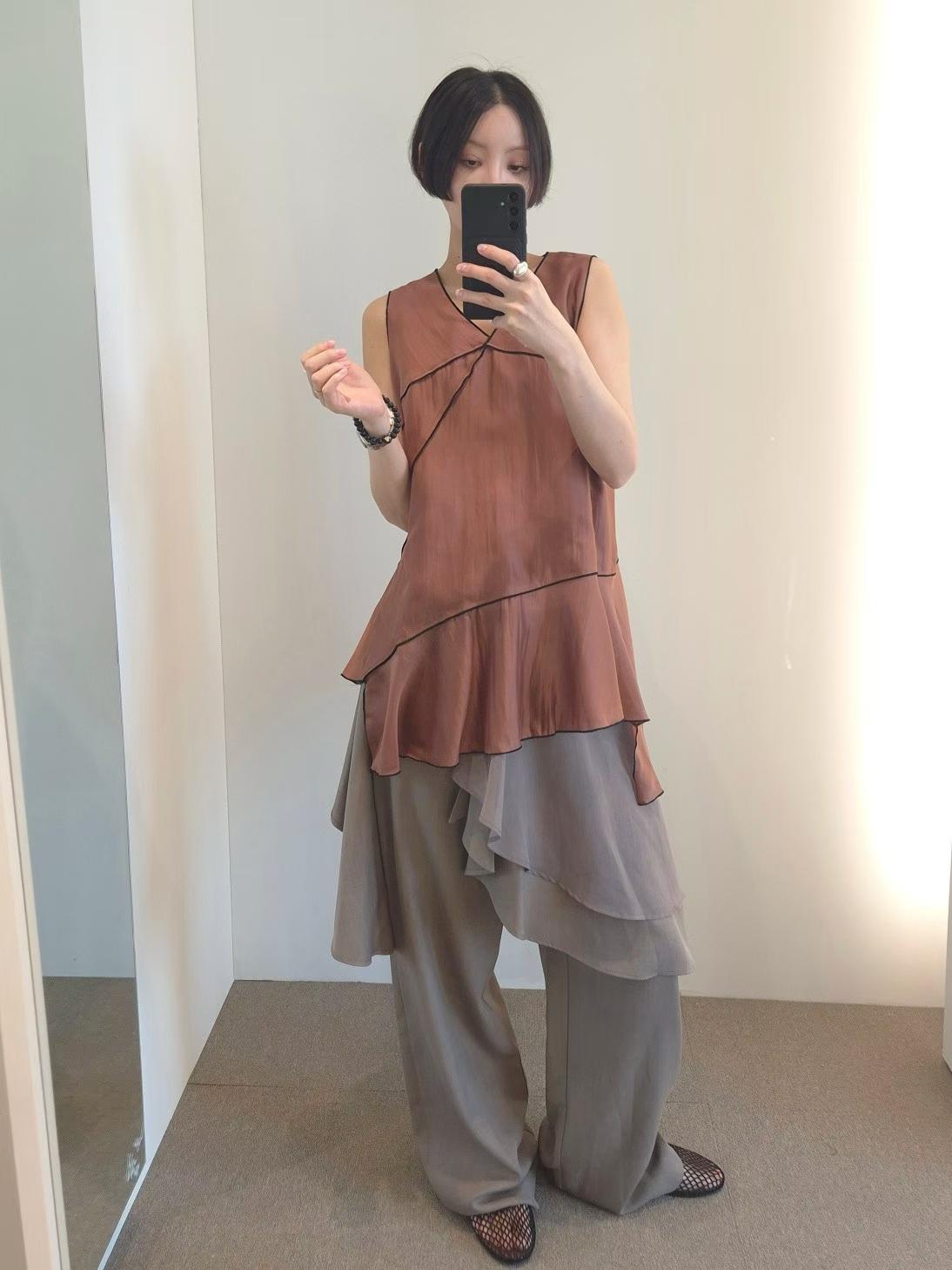 韓國直送Asymmetric Flow Top