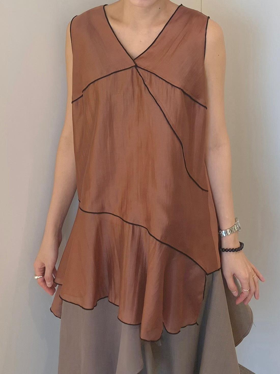 韓國直送Asymmetric Flow Top