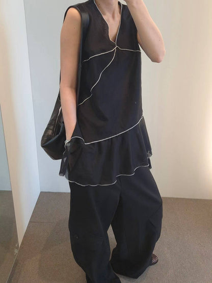 韓國直送Asymmetric Flow Top
