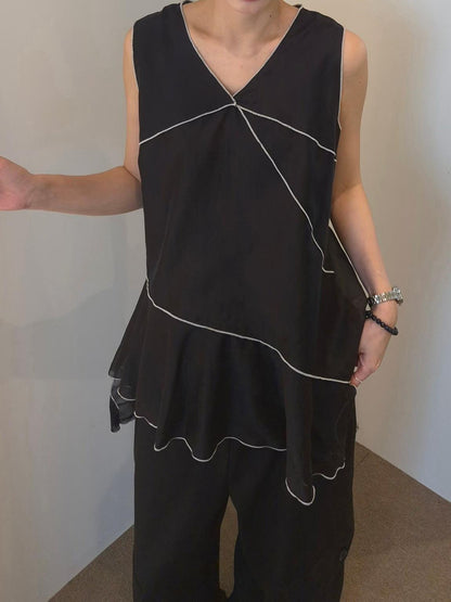 韓國直送Asymmetric Flow Top
