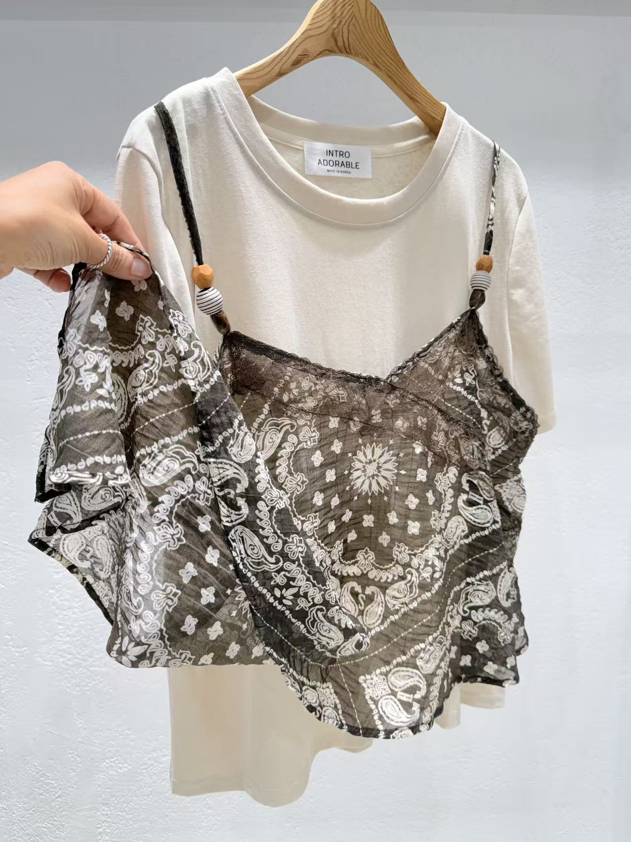 Korean Direct Delivery Ethnic Cami Tee