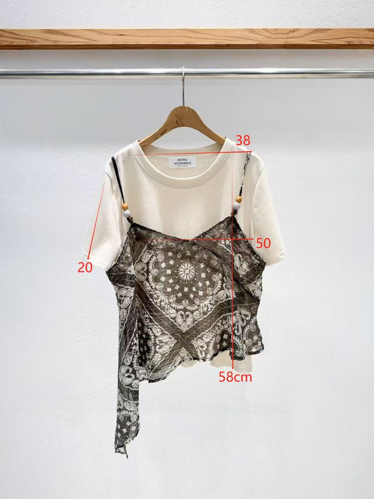 Korean Direct Delivery Ethnic Cami Tee