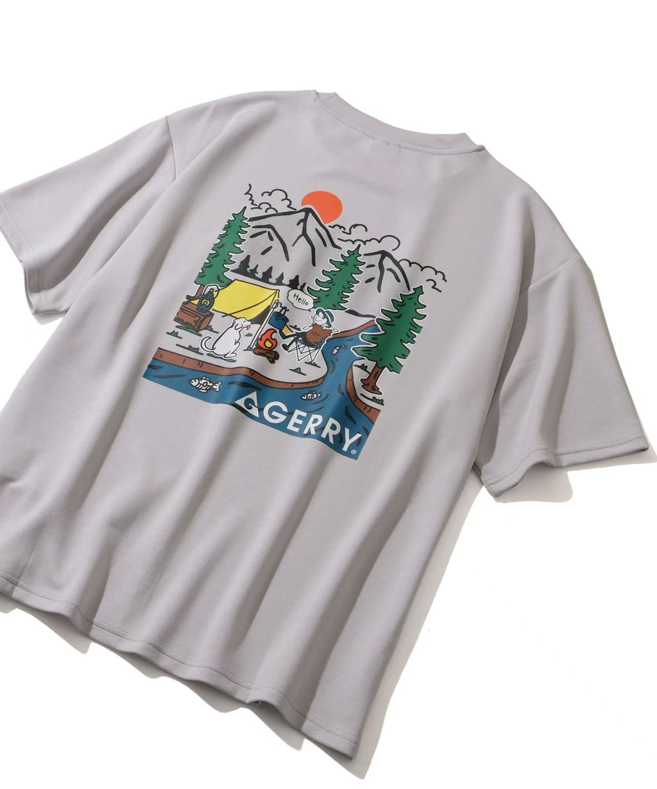 日本直送GERRY Assorted Cooling Ponte Tee (清涼觸感)