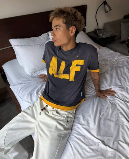 Alfaer Layering Sunfaded Tee