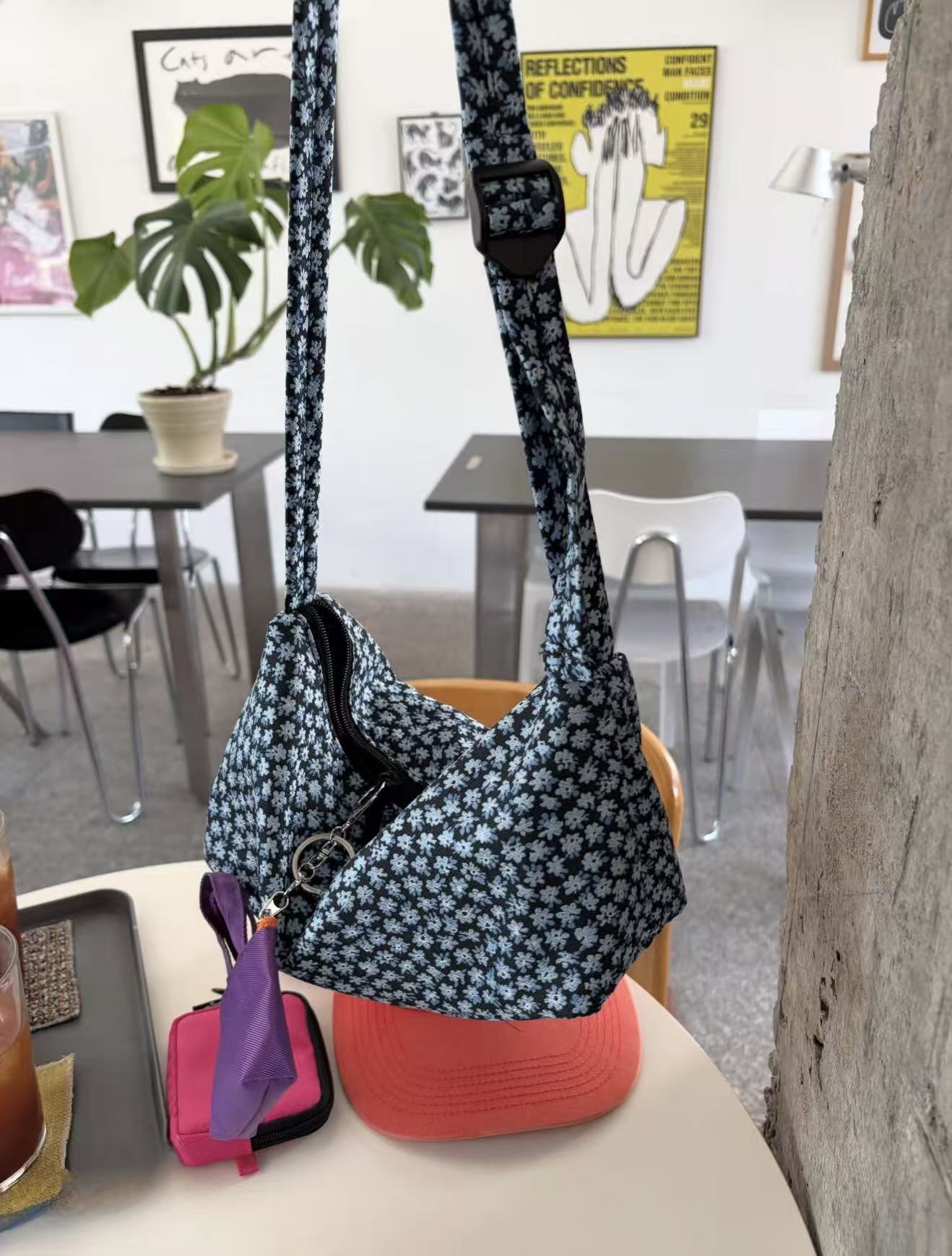 韓國直送Jammyfinger Flower Boat Short Cross Bag -3 Color