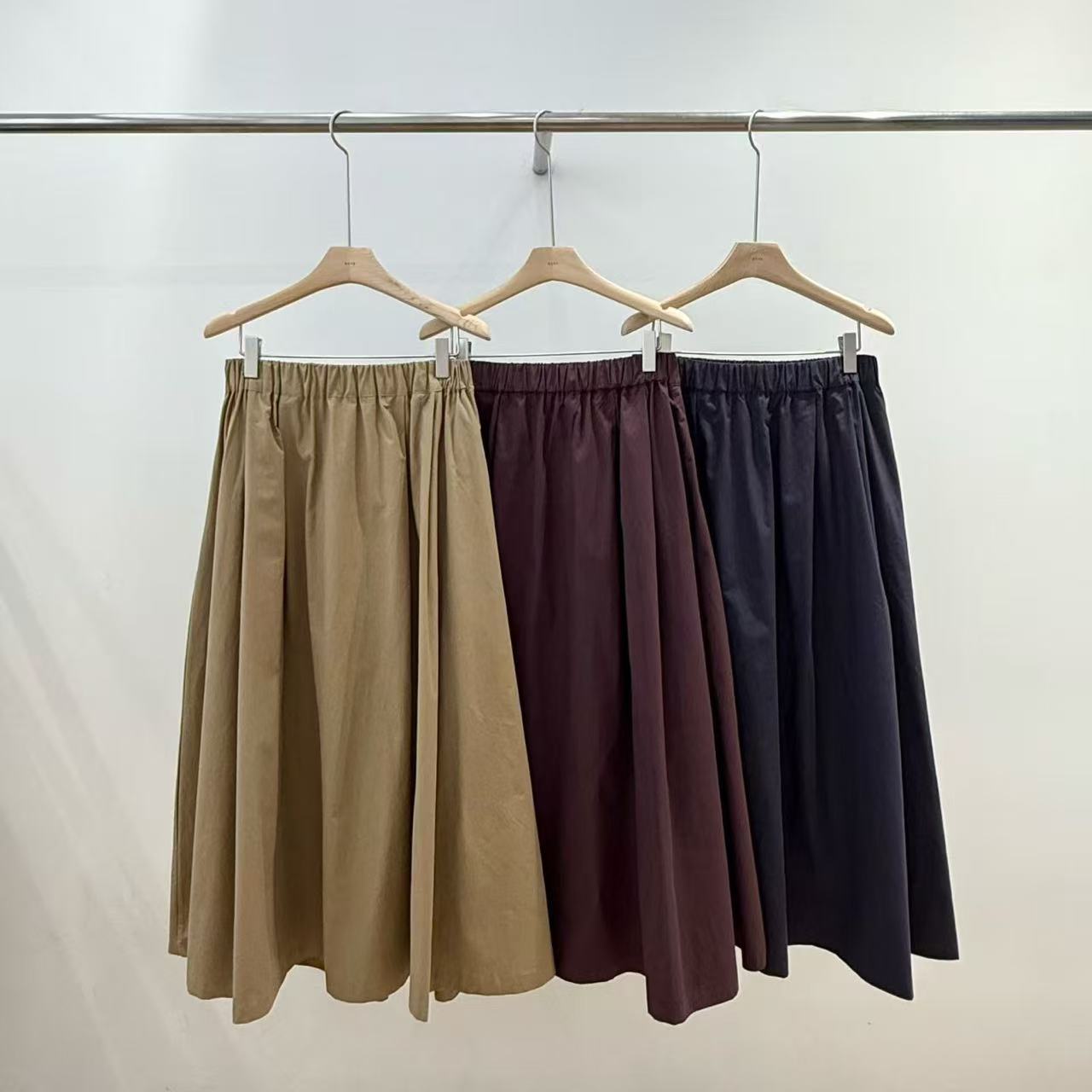 韓國直送French Style Tee &amp; Skirt
