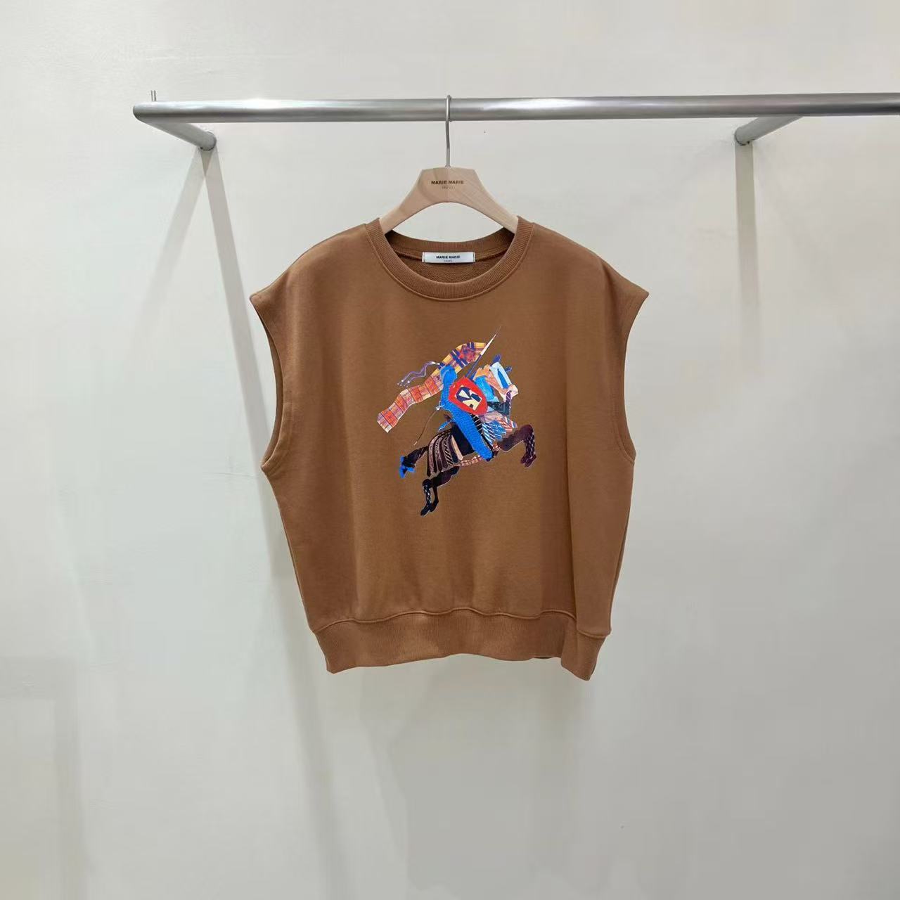 韓國直送Equestrian Print Cap Tee / Skirt