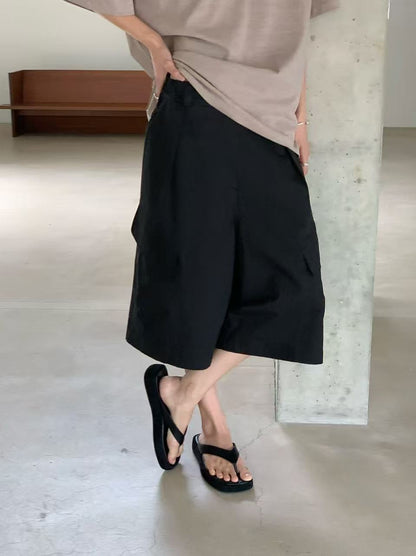 韓國直送Back Pocket Oversized Tee /  Cargo Shorts
