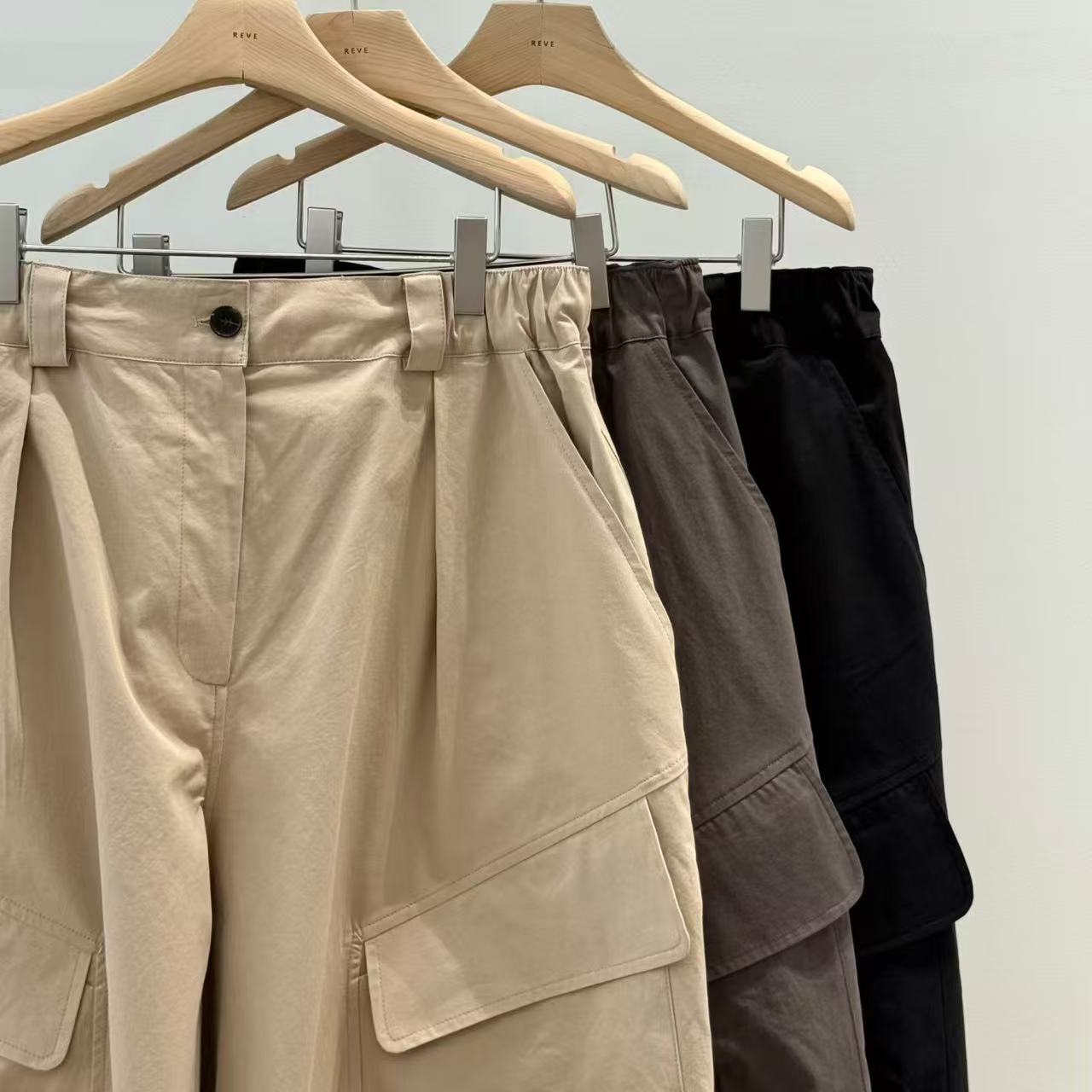 韓國直送Back Pocket Oversized Tee /  Cargo Shorts