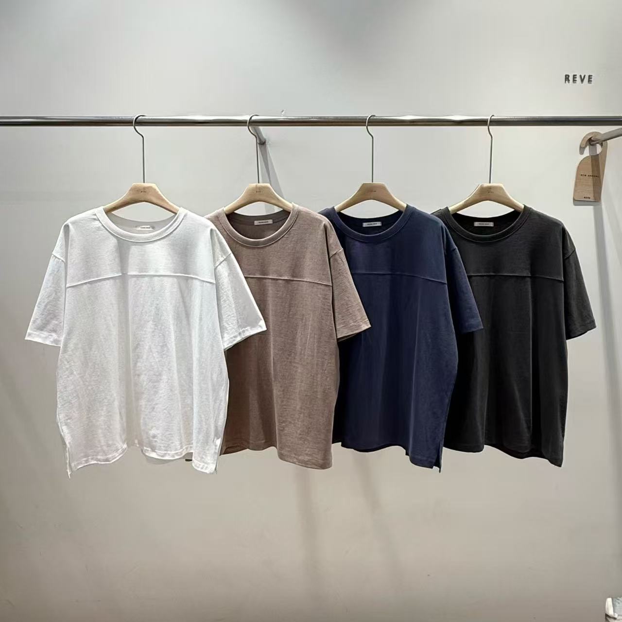 韓國直送Back Pocket Oversized Tee /  Cargo Shorts