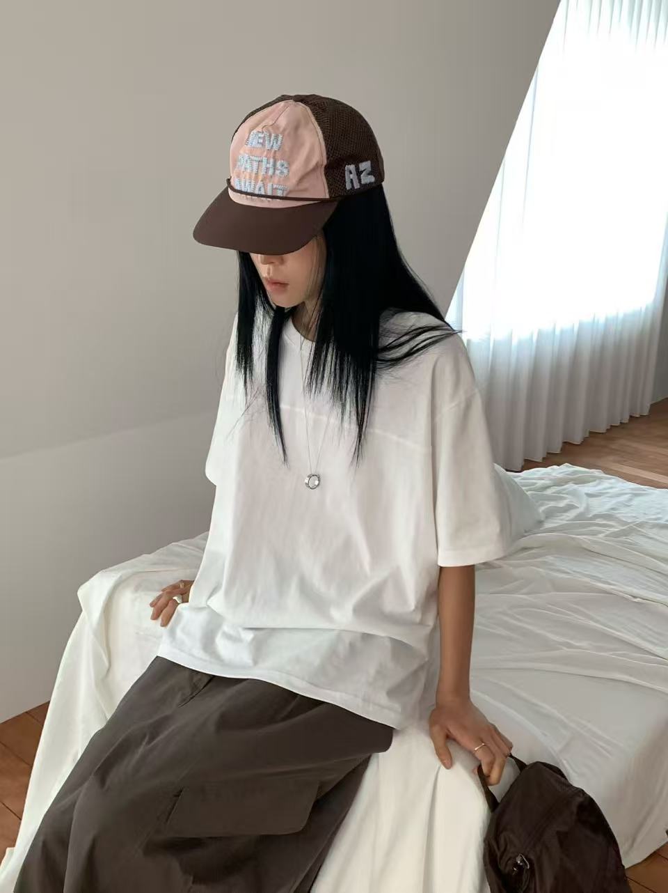 韓國直送Back Pocket Oversized Tee /  Cargo Shorts