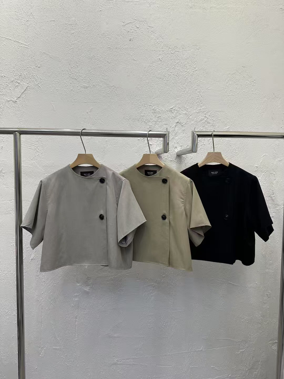 韓國直送Asymmetric Lyocell Top