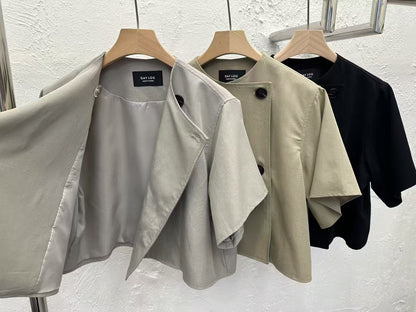 韓國直送Asymmetric Lyocell Top