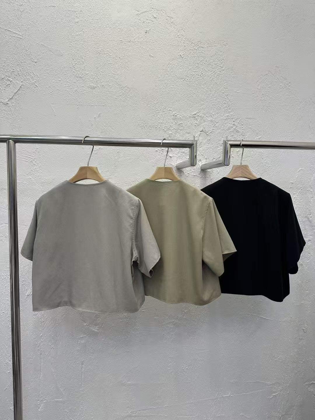韓國直送Asymmetric Lyocell Top