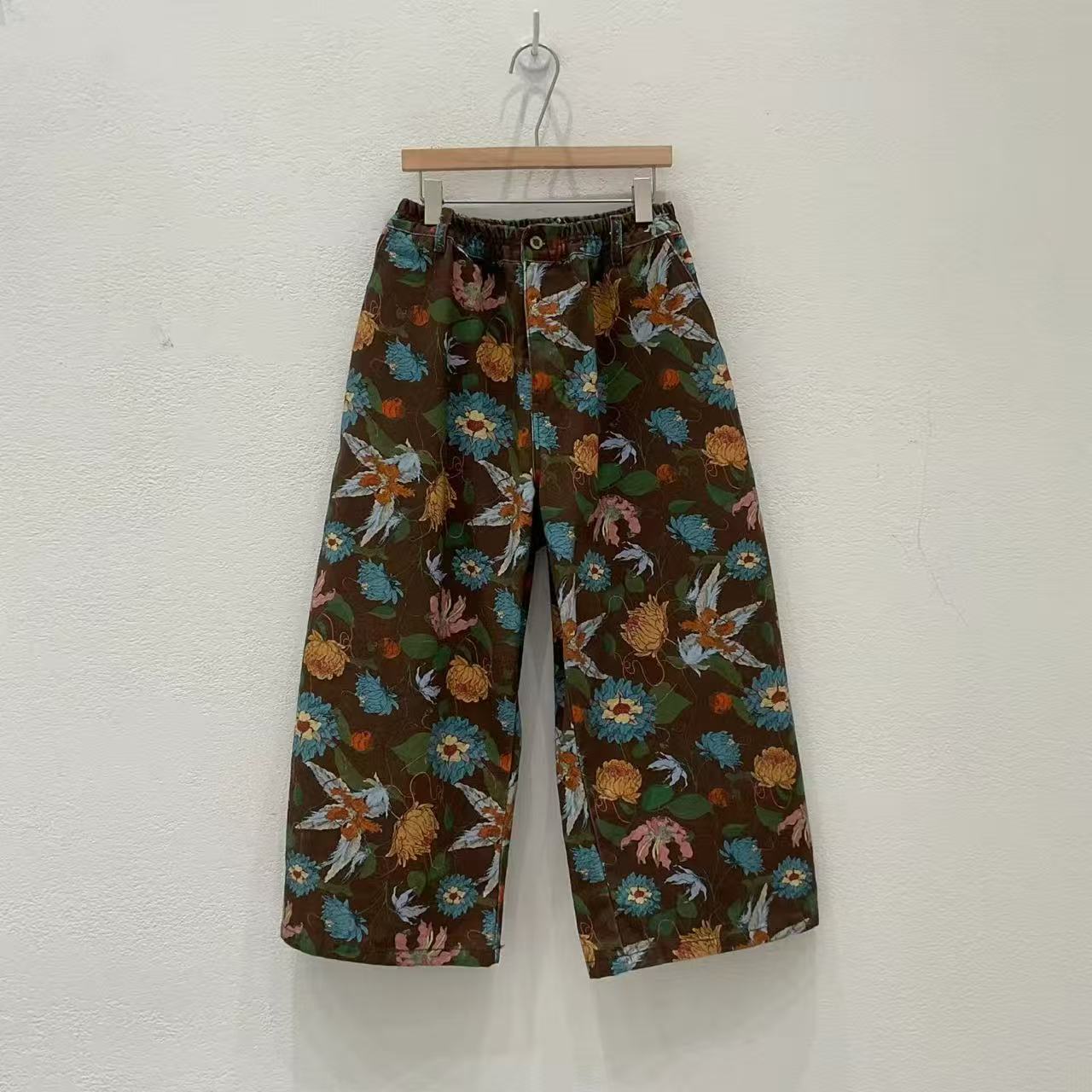 韓國直送V-Neck Floral Embroidered Cardigan /Pants