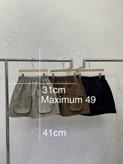 韓國直送Asymmetric Loose Raglan Tee / Shorts