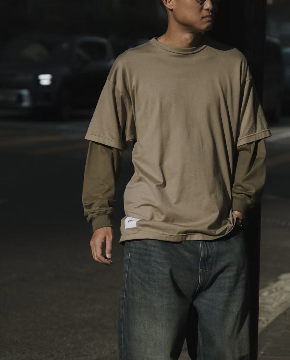 Wtaps Sldr  Ls Cotton Tee