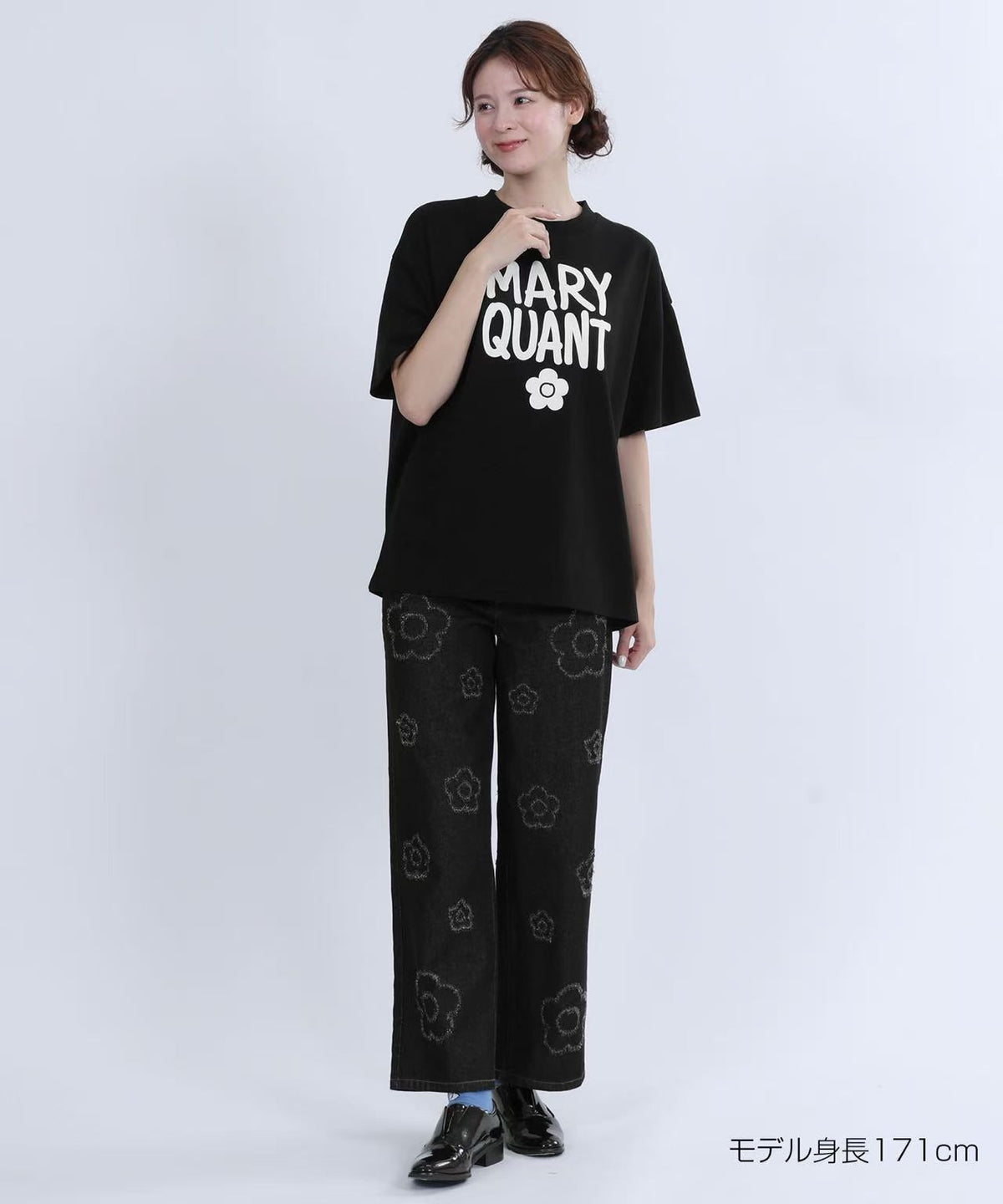 Japan direct delivery Mary Quant Painted Logo Tee