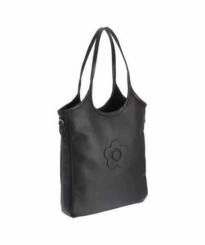 日本直送Mary Quant Daisy Patch Shrink Tote Bag