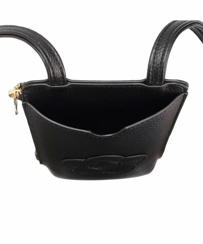 日本直送Mary Quant Daisy Patch Mobile Shoulder Bag