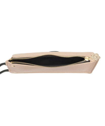 日本直送Mary Quant Daisy Patch Mobile Shoulder Bag