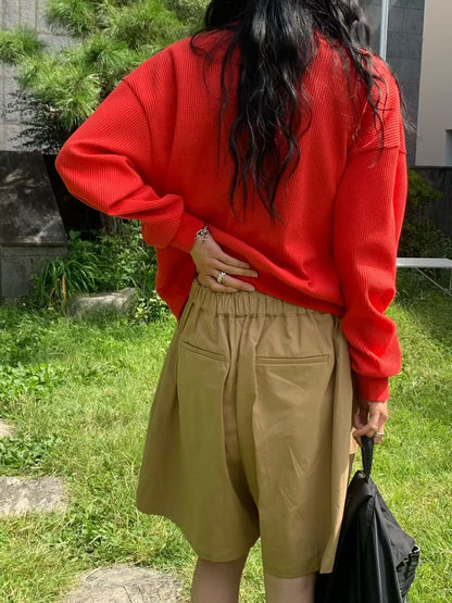 韓國直送 Waffle Henley / Pocket Bermuda