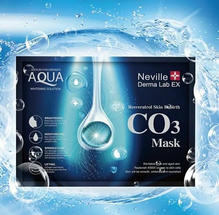【一口價$220/盒】Neville derma Lab Ex 白藜蘆醇肌膚重生CO3蛻變面膜（15gx10包） HLY & CHOCCICO