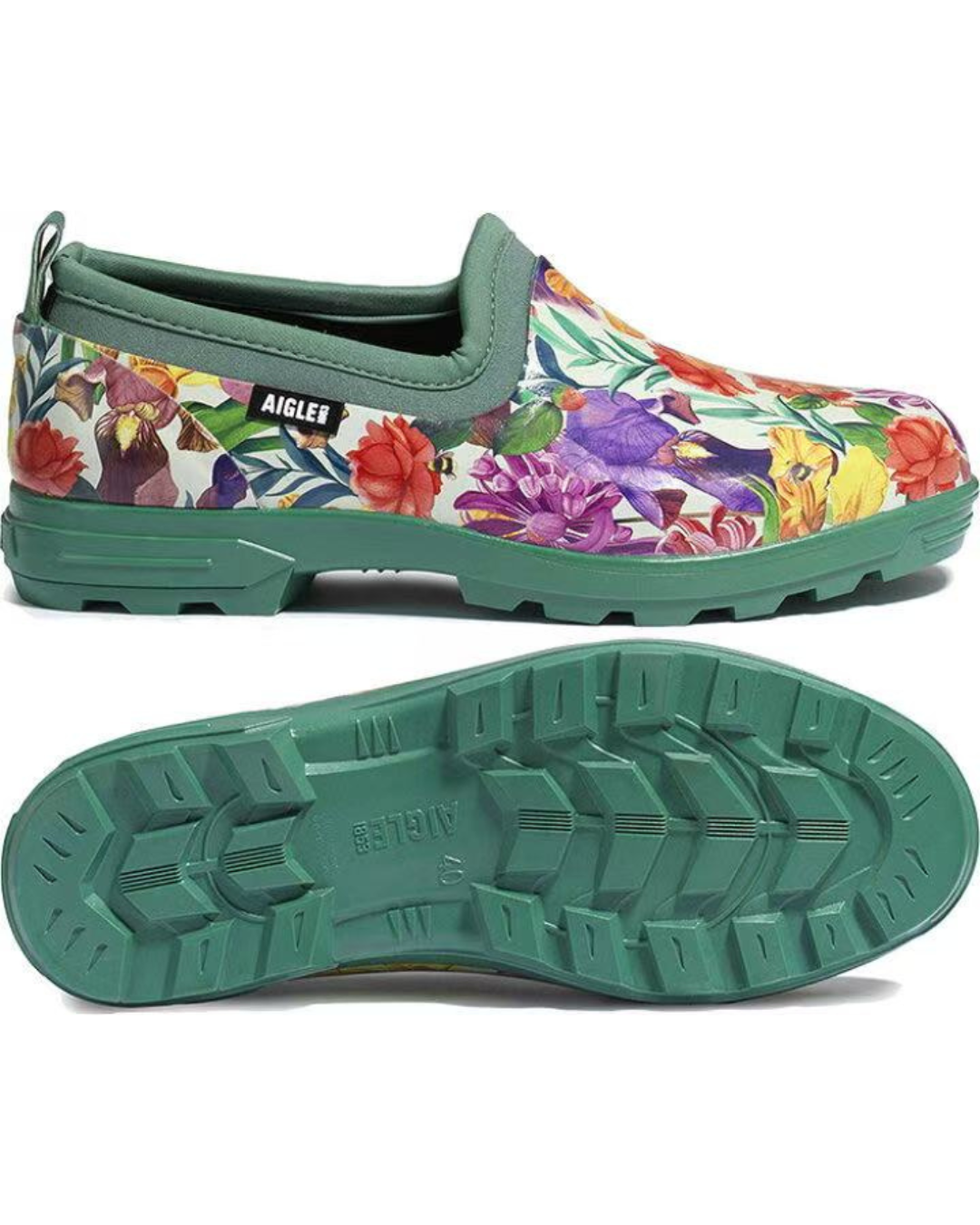 🌟Limited stock, while supplies last!🌟 Direct from Japan: AIGLE Lesfor Print Clogs Rain Shoes ❤️‍🔥Order deadline: July 11th, 9:30 PM❤️‍🔥