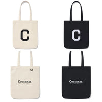 【一口價$256/個】韓國連線🇰🇷 韓國直送 COVERNAT Logo Canvas Tote Bag HLY & CHOCCICO