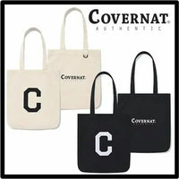 【一口價$256/個】韓國連線🇰🇷 韓國直送 COVERNAT Logo Canvas Tote Bag HLY & CHOCCICO