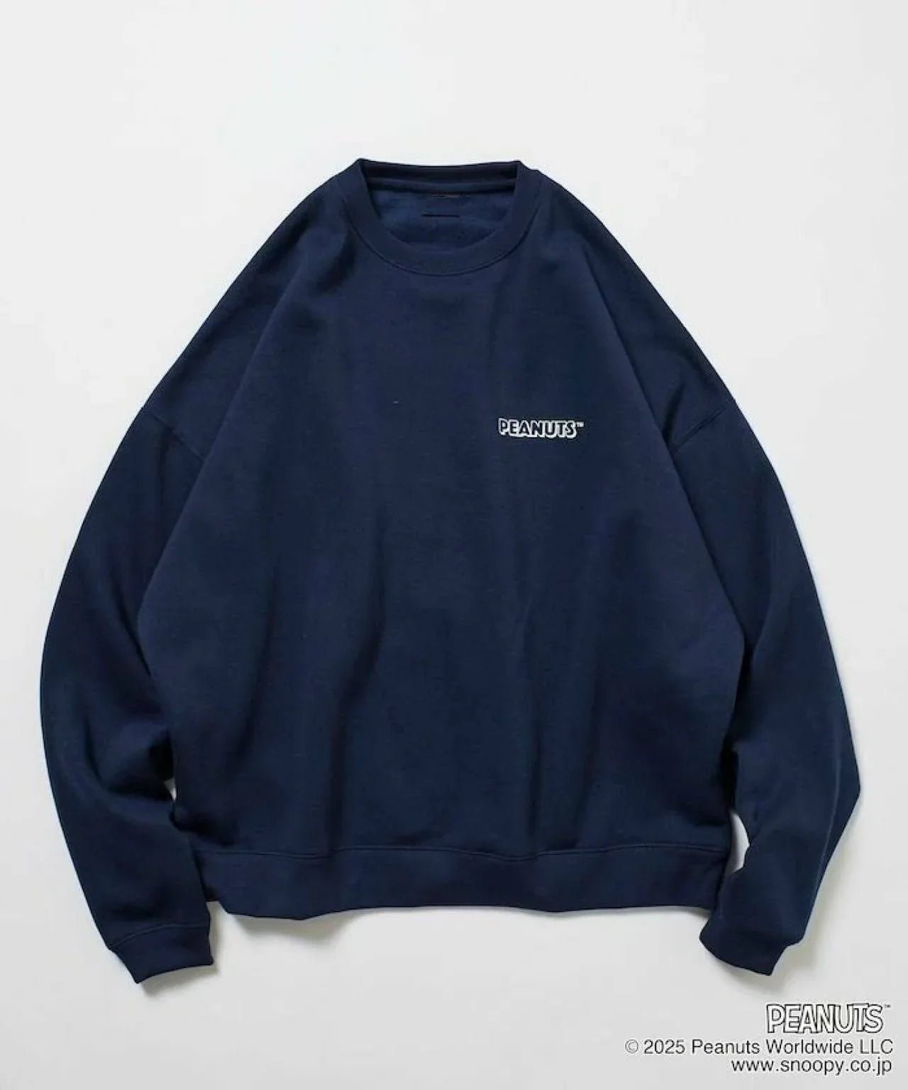 25AW Peanuts Back Print Crew Neck Sweatshirt - HLY &amp; CHOCCICO