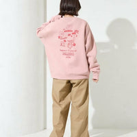 25AW Peanuts Back Print Crew Neck Sweatshirt - HLY & CHOCCICO