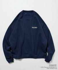 25AW Peanuts Back Print Crew Neck Sweatshirt - HLY & CHOCCICO