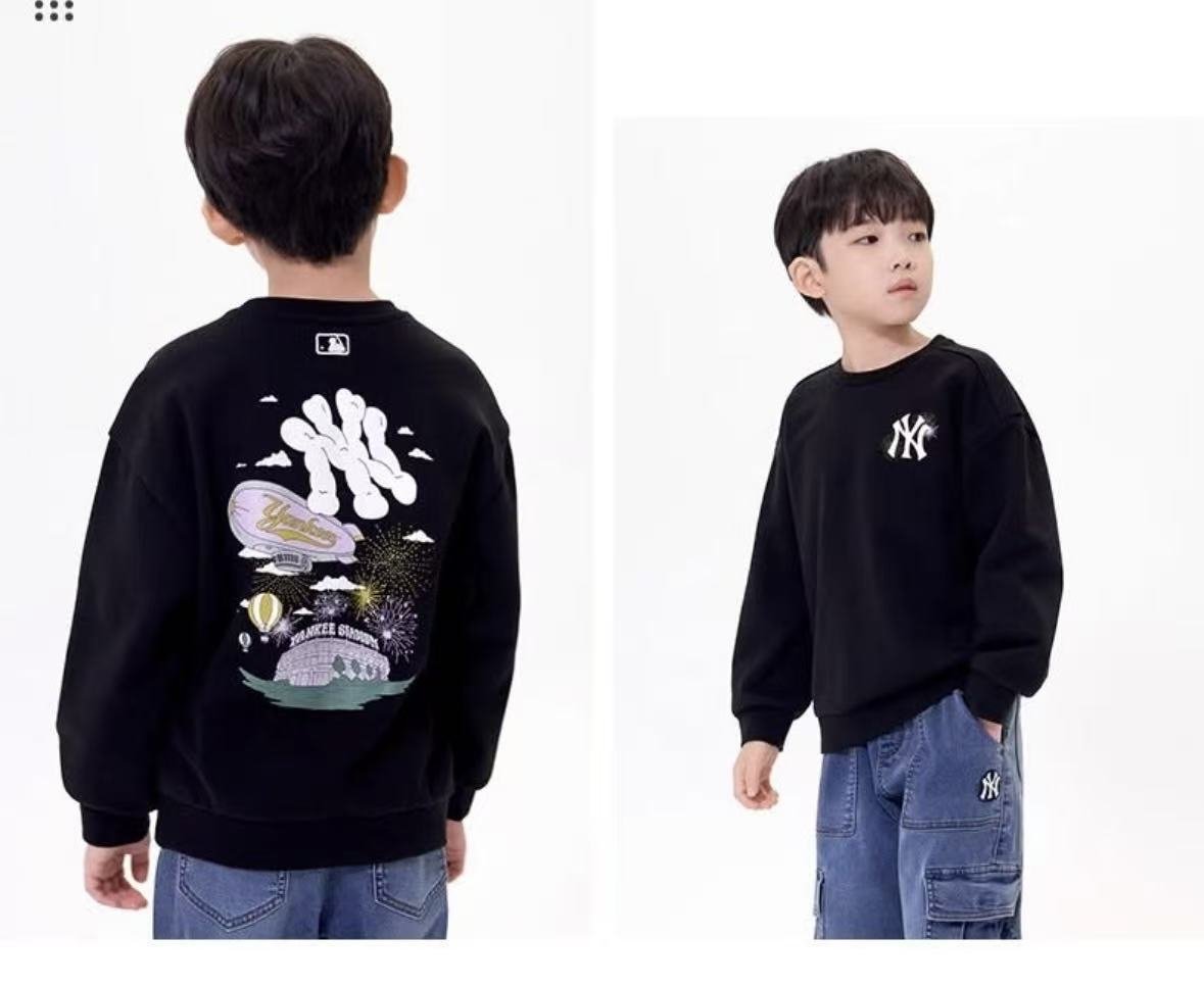 ⚡️限時優惠⚡25秋冬新款MLB 印花圓領衛衣 - HLY & CHOCCICO