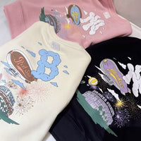 ⚡️限時優惠⚡25秋冬新款MLB 印花圓領衛衣 - HLY & CHOCCICO