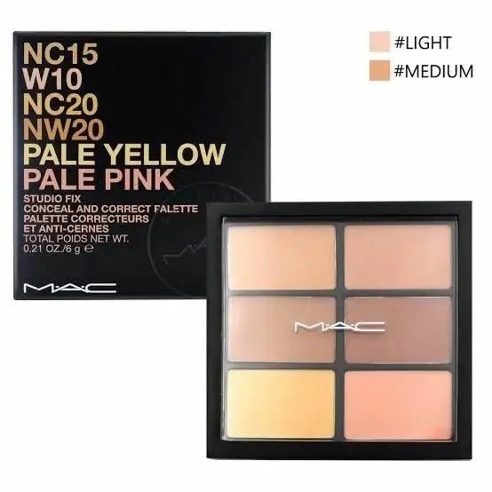 【一口價$298/盒】MAC專業遮瑕及修正調色組合 HLY & CHOCCICO