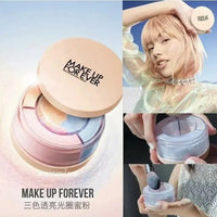 【一口價$298/盒】Make up forever 高清持妝三色透亮蜜粉8g HLY & CHOCCICO