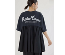 日本直送Rode Crown Back Gathered Docking T-Shirt - HLY & CHOCCICO