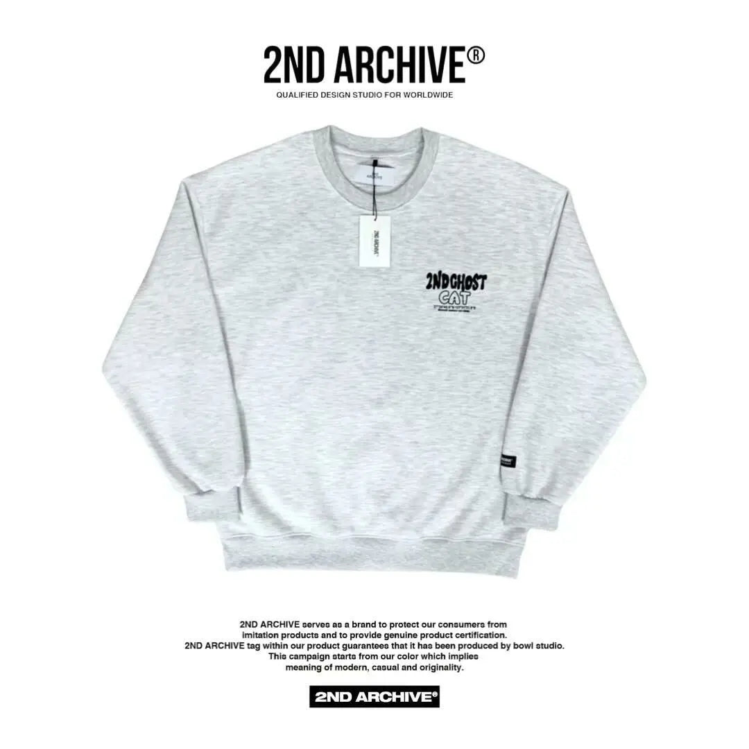 韓國直送🇰🇷 2ND ARCHIVE 2nd Ghost Sweatshirt HLY & CHOCCICO