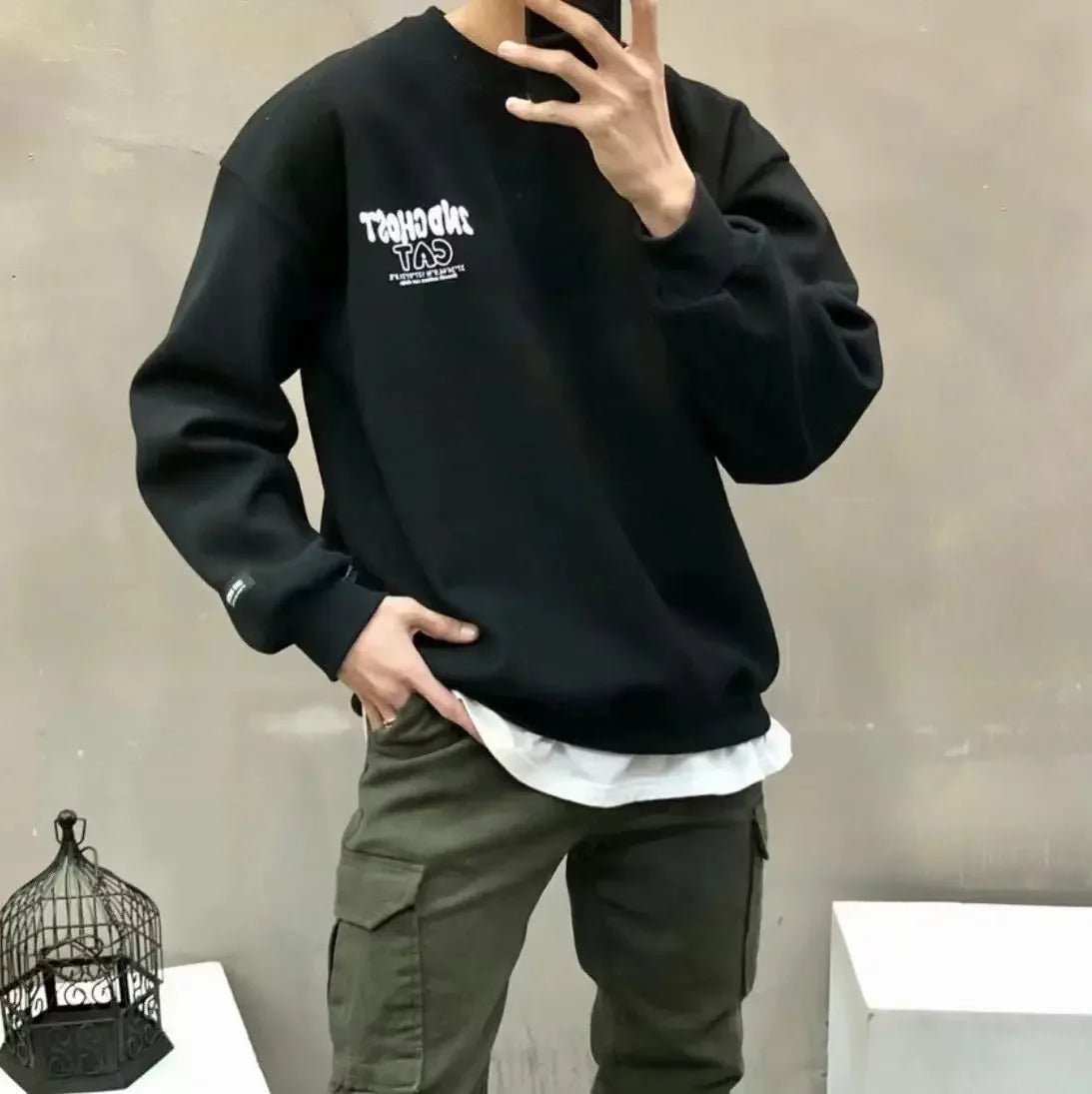 韓國直送🇰🇷 2ND ARCHIVE 2nd Ghost Sweatshirt - HLY &amp; CHOCCICO