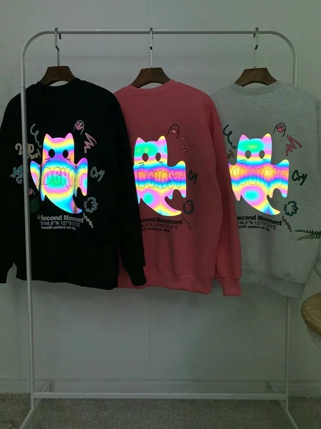 韓國直送🇰🇷 2ND ARCHIVE 2nd Ghost Sweatshirt - HLY & CHOCCICO