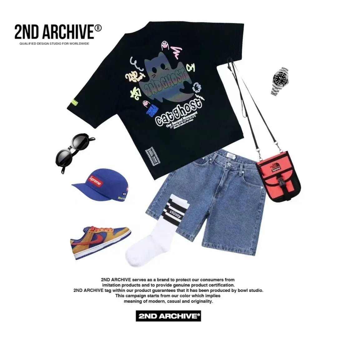 韓國直送🇰🇷 2ND ARCHIVE 2nd Ghost T-shirt - 4 Color HLY & CHOCCICO