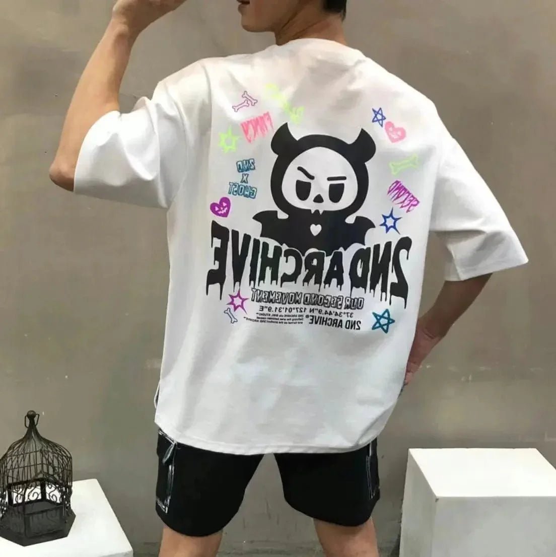 韓國直送🇰🇷 2ND ARCHIVE 2nd Ghost Tee - 4 Color - HLY &amp; CHOCCICO