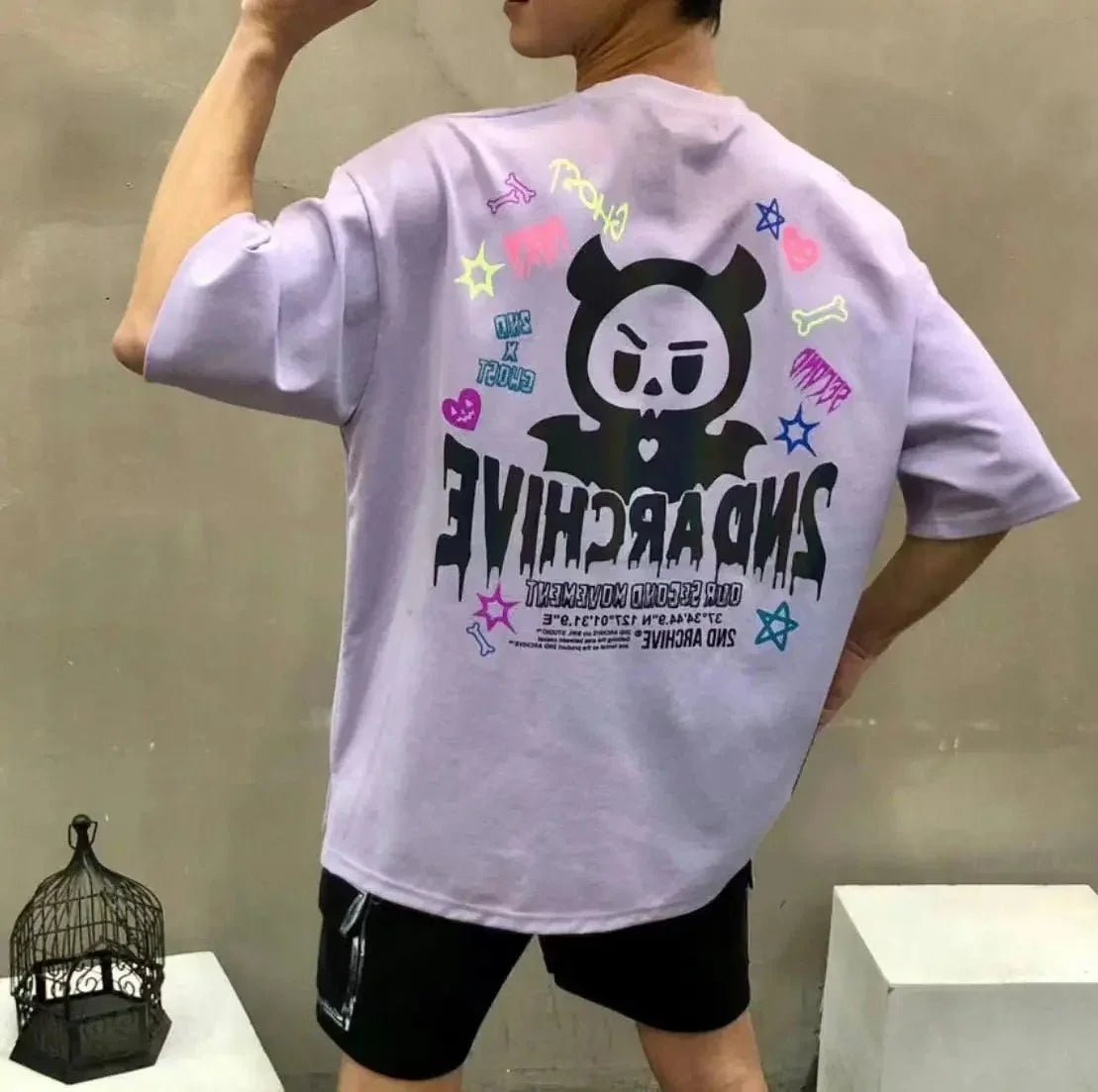 韓國直送🇰🇷 2ND ARCHIVE 2nd Ghost Tee - 4 Color - HLY &amp; CHOCCICO