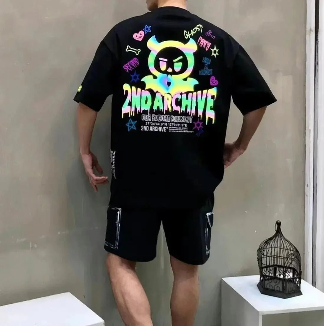 韓國直送🇰🇷 2ND ARCHIVE 2nd Ghost Tee - 4 Color - HLY &amp; CHOCCICO